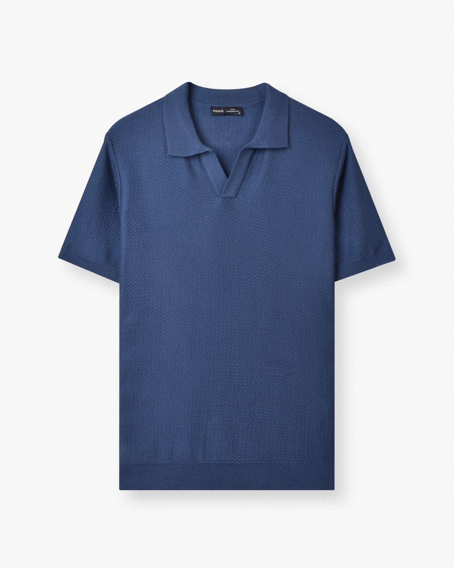 TEXTURED KNIT POLO SHIRT