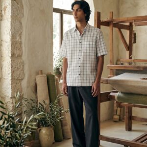 Chemise Carreaux Manches Courtes