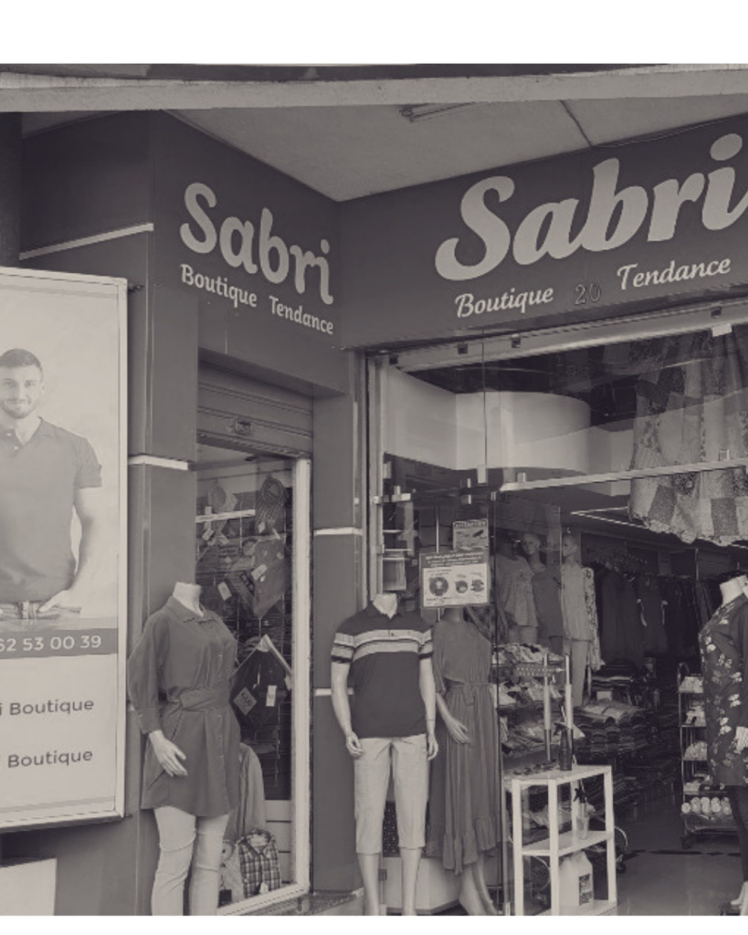 Enseigne sabri boutique