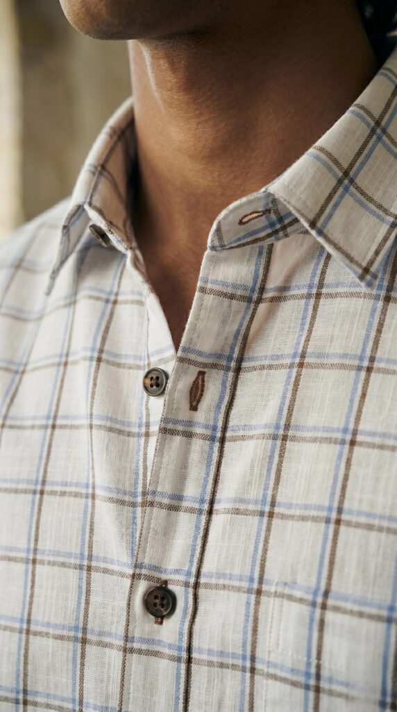 Chemise Carreaux Manches Courtes