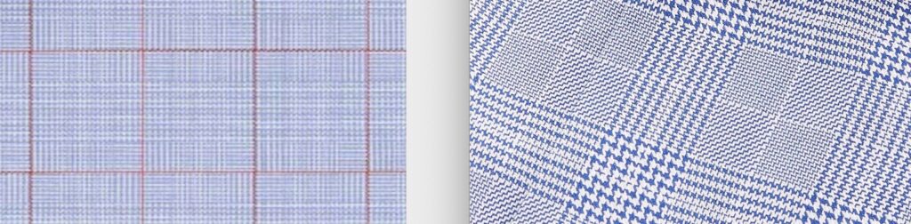 Chemise homme motif Prince de Galles — قميص رجالي بنقشة أمير ويلز