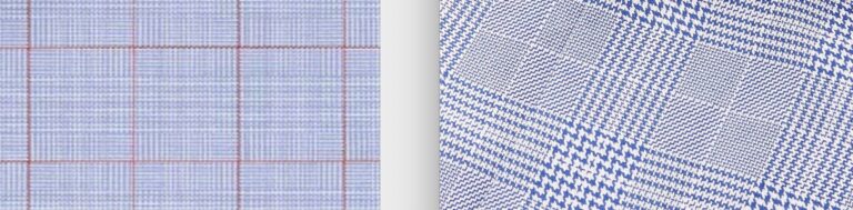 Chemise homme motif Prince de Galles — قميص رجالي بنقشة أمير ويلز