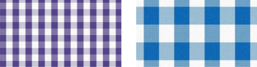 Chemise homme à carreaux gingham bleu et blanc — قميص رجالي بمربعات زرقاء وبيضاء